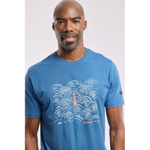 T-Shirt Vagues - Coton Lger