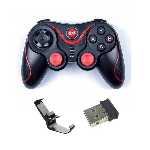T3 Bery-Manette De Jeu Sans Fil, Manette De Jeu Pc, Manette De Jeu Pour Ps3, Tlphone Ios, Prise En Charge Bt3.0 Pour Pc, Tablette Android, Tv Box X3 Holder Receiver