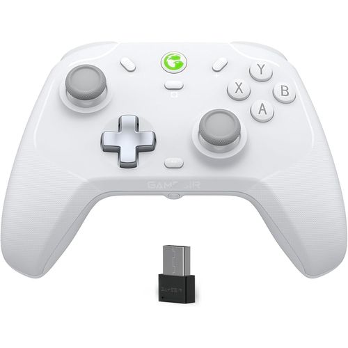 T4 Cyclone Pro Contrleur Sans Fil Pro Pour Pc/Switch/Lite/Oled, Contrleur Pc Avec Joystick De Dtection  Effet Hall, Compatible Avec Android, Ios, Steam Deck Et Windows (Blanc)