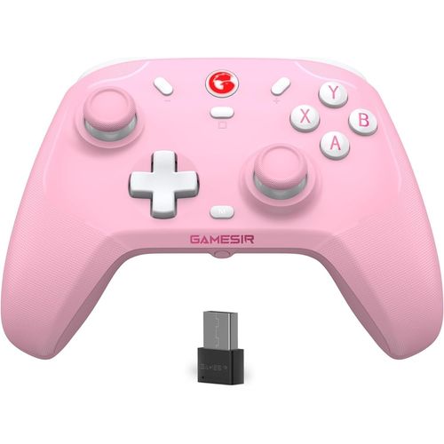 T4 Cyclone Pro Contrleur Sans Fil Pro Pour Pc/Switch/Lite/Oled, Contrleur Pc Avec Joystick De Dtection  Effet Hall, Compatible Avec Android, Ios, Steam Deck Et Windows (Rose)