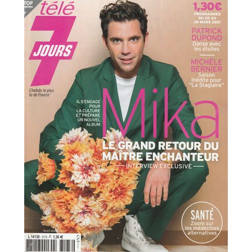 T7j 3173 Mika 3p/ Patrick Dupond 1p/ Sophie Davant 1p/ Sting 1/2p/ Anne Hathaway 1p/ Florent Pagny 1.5p/ Kad Merad 1.5p/ Barbara Schulz 1.5p/ Rebecca Hampton 1/2p/