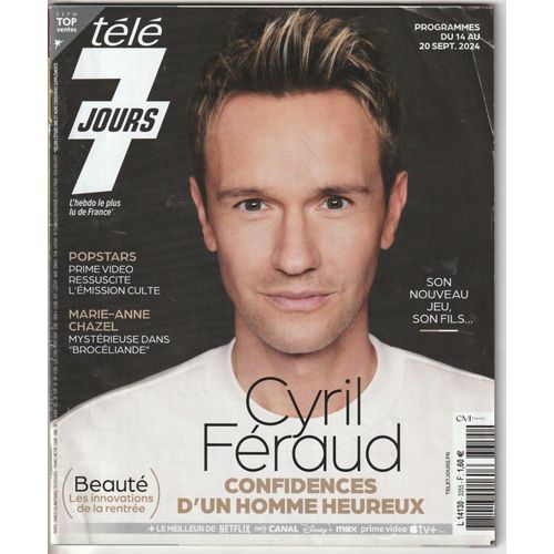 T7j Cyril Feraud 3p/ Julie Delpy 1p/ Daniel Auteuil 1p/ Jeremy Frerot 1p/ Marie Anne Chazel 1.5p/ Jean Pierre Foucault 1.5p/ Leonard Cohen 1/2p/ Julianne Moore 1/2p/ Article Photo : Indochine (Sirkis)