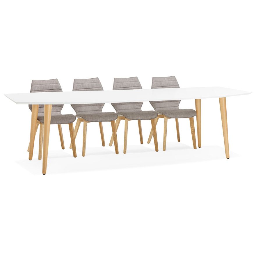 Table  Dner Design Extensible 'eskimo' Style Scandinave - 170(270)X100 Cm