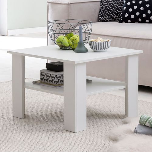 Table Basse 60x42x60cm Table De Salon Table De Sofa Design Carr Moderne