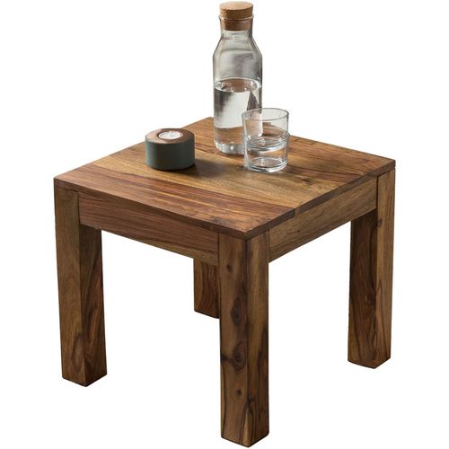 Table Basse Bois Massif 45x40x45cm Table D'appoint Table De Salon Design