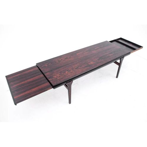 Table Basse Danemark Annes 1960 Design De Johannes Andersen Marron