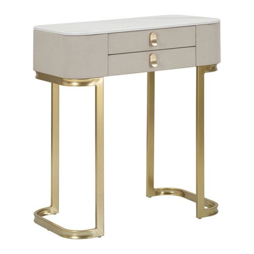 Table Console Mf605, Beige, 70x40x80 Cm, Epikasa