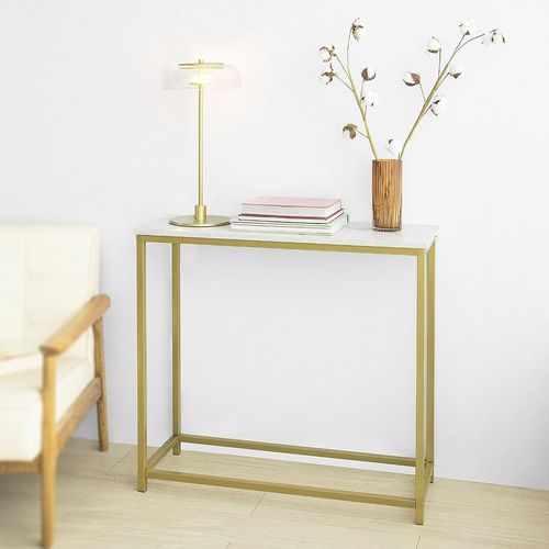 Table Console Table D'appoint Bout De Canap Table D'entre - Sobuy Fsb29-G