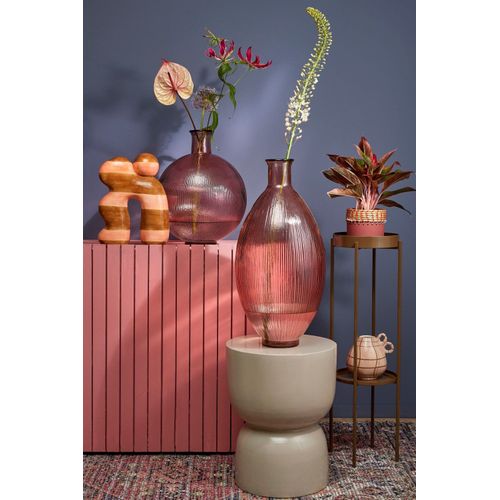 Table D'appoint En Ciment Beige H45