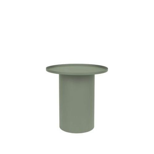 Table D'appoint Ronde 45,5x45 Cm En Aluminium Vert - Array