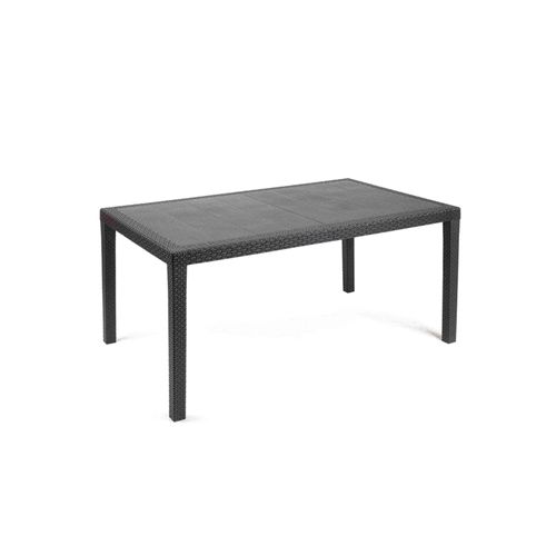 Table D'extrieur Anthracite 138x78 Cm