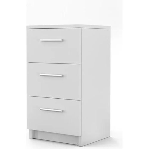 Table De Chevet Vicco Commode Lit Boxspring Table De Nuit 66 Cm Blanc