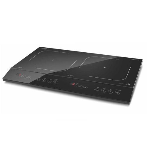 Table De Cuisson  Induction Posable 2 Feux 3500w Noir 2231-Maitre3500