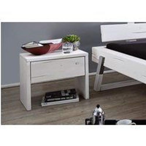 Table De Nuit 50x33 pica Laqu Blanc Vancouver 700