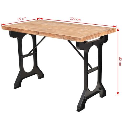 Table De Salle  Manger Sapin Massif Dessus De Table En Bois