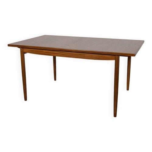 Table  Manger Extensible En Teck Du Milieu Du Sicle De Gplan Royaumeuni Annes 1960 Marron
