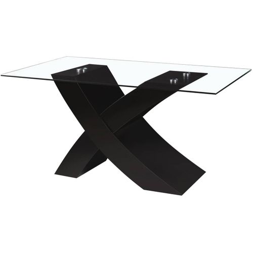 Table Repas Mona - 150 X 90 X 74 Cm - Noir