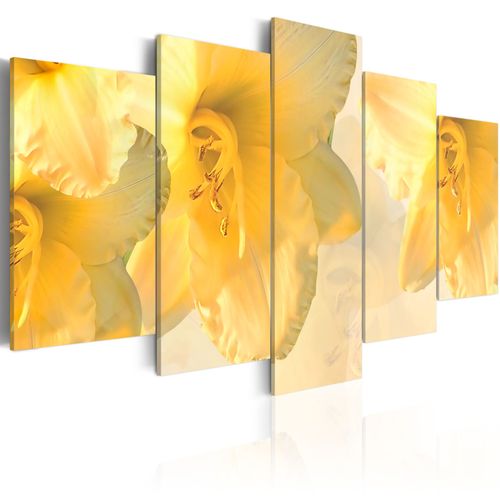 Tableau Fleurs Lys Comme Dans Un Rve 100 X 50 Cm