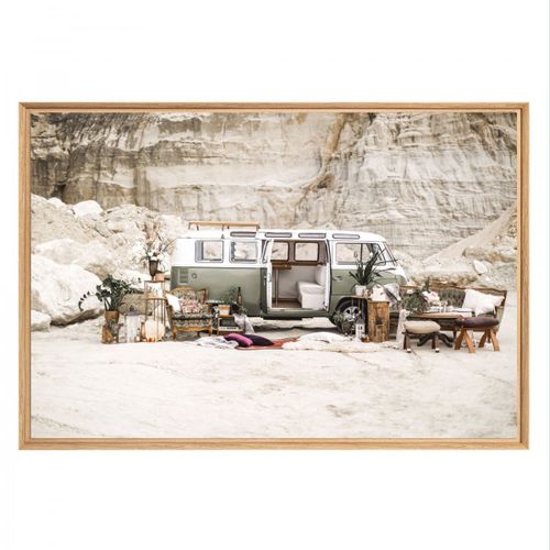 Tableau Mural Mat Encadr Van 65x97 Cm