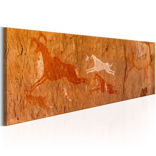 Tableau Tableau Stylis Peintures Rupestres 135 X 45 Cm
