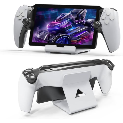 Tablet Desktop Stand Compatible Avec Playstation Portal / Steam Deck / Rog Ally, Support De Console De Jeu De Bureau De Bureau Avec Pav En Silicone Antidrapant