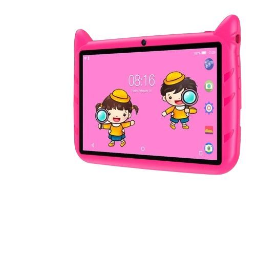 Tablette 7 pouces Android 13 pour enfants 4 Go de RAM, 64 Go de ROM extension 1 To WiFi 5G batterie 4000mAh Appareil photo touristique Logiciel pour enfants 