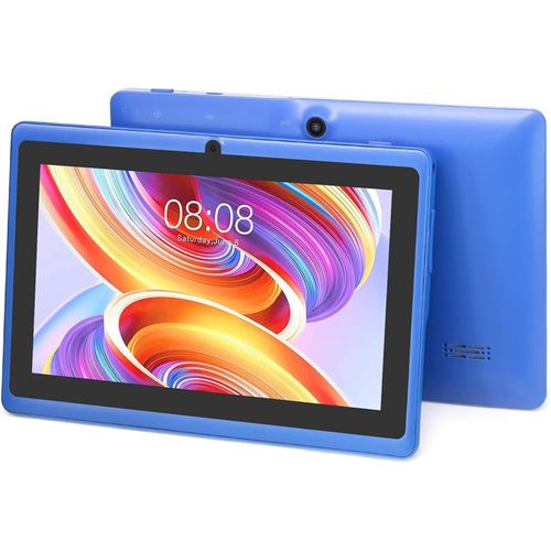 Tablette 7 Pouces,Tablette Android,Double Camras,WiFi,Bluetooth,GPS,Bleu