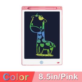 Tablette d'écriture LCD en ardoise magique pour enfants,tableau noir pour  dessin numérique,tableau de peinture,Graffiti,jouets pour enfants - Type  12inch-Pink #A
