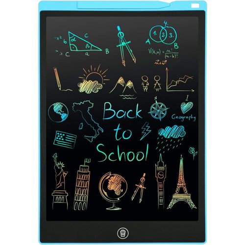 Tablette Dessin Enfant, 12 Pouces Tablette D'criture LCD Ardoise Magique Effacable Jouet Enfant 2 3 4 5 6 7 Ans Cadeau Bebe Bloc Note Numerique Fidget Toys Jeux Educatif