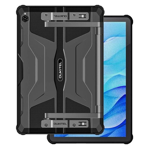 Tablette Durcie 4G IP68/IP69K 8GB/256GB, Android 13, Double SIM, Ecran FHD+ 10.1 Pouces Noir YONIS