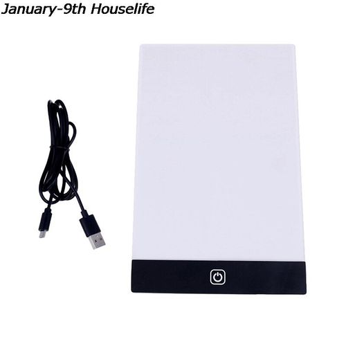 Tablette Graphique A5 Ultra Fine  Led, Planche  Dessin, Bote  Lumire, Table De Traage, Peinture Diamant, Outils De Broderie