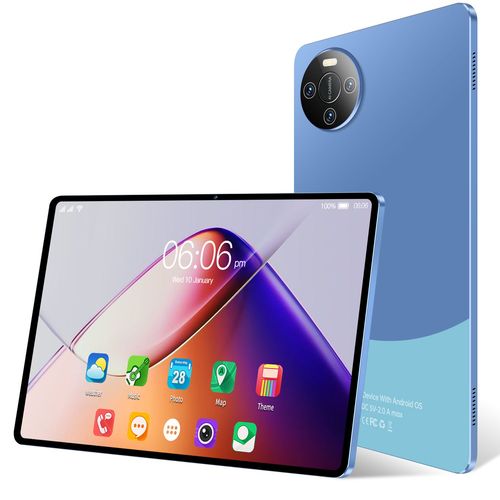 Tablette LOIDIS E60 (2024) 32 Go 10.1 pouces Wi-Fi + Carte SIM Bleu