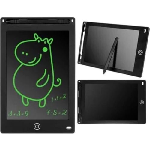 Tablette Magique 8.5 Pouce Enfant criture, Lcd Dessin, 3 4 5 6 7 Ans, Lumineuse, Garon Ou Fille