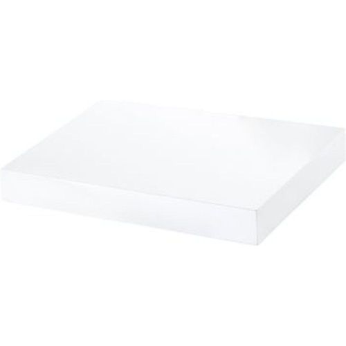 Tablette Murale Avec Fixation Invisible Form Cusko Blanc Brillant 30 Cm