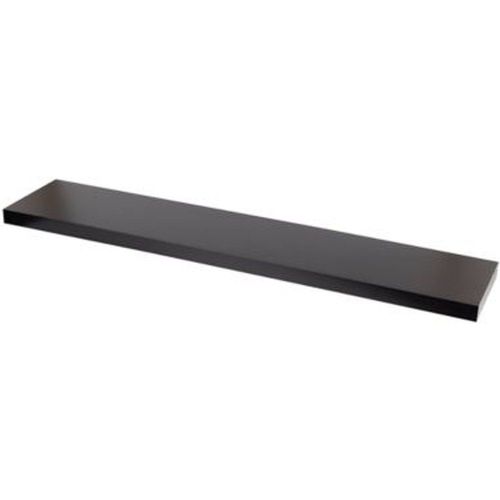 Tablette Murale Avec Fixation Invisible Form Cusko Noir 118 Cm