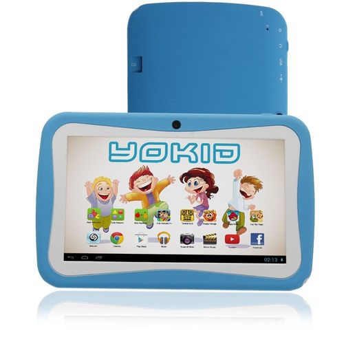 Tablette Tactile 7' Jouet Numrique Enfant Android Lollipop Quad Core 8 Go Bleu + SD 16Go YONIS
