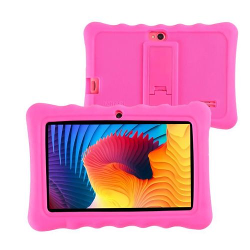 Tablette Tactile LAMZIEN-P2 16 Go 7 Pouces Android 10 USB-C GPS Bluetooth, Rose