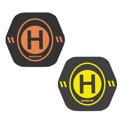 Tablier Hexagonal En Cuir Pour Drone Dji Mini Se/Air 2s, Pliable, Couleur Double Face, Impermable, Pour Le Dcollage Et L'atterrissage