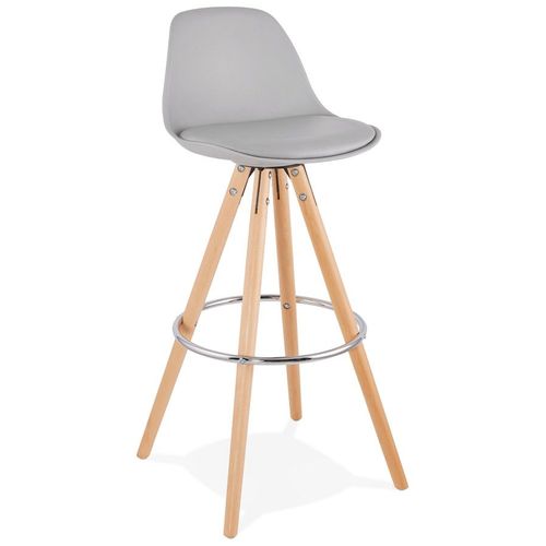Tabouret De Bar Design 'tatami' Gris