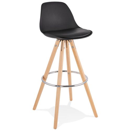 Tabouret De Bar Design 'tatami' Noir