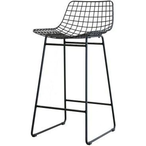 Tabouret De Bar Wire Noir - Hkliving