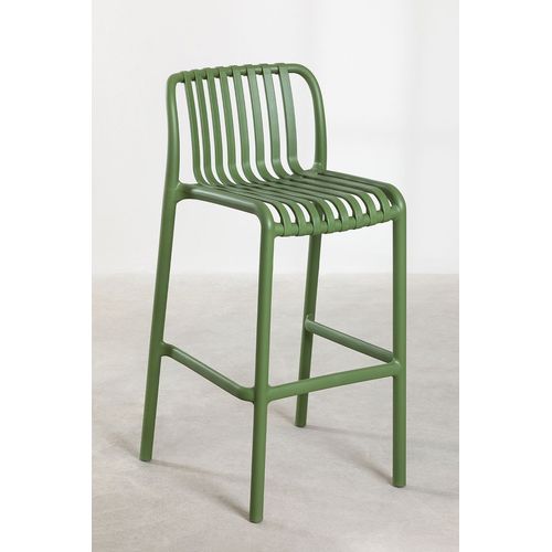 Tabouret Haut Empilable Jardn Wendell Vert Militaire ?65 Cm