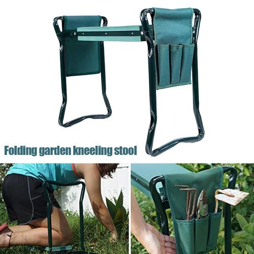 Tabouret De Sige De Jardin  Genoux Banc Pliant Robuste Avec Poche  Outils Coussin D'agenouillement Eva Doux Pour Le Jardinage Nouveau