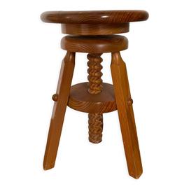 Tabouret en bois vis bois - chaises-tabourets