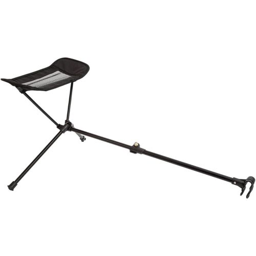 Tabouret Repose-Pieds De Camping,Repose-Pieds Inclinable,Repose-Jambes Pliable,Fixation De Repose-Pieds Pour Pique-Nique,Randonne,Plage (Noir)