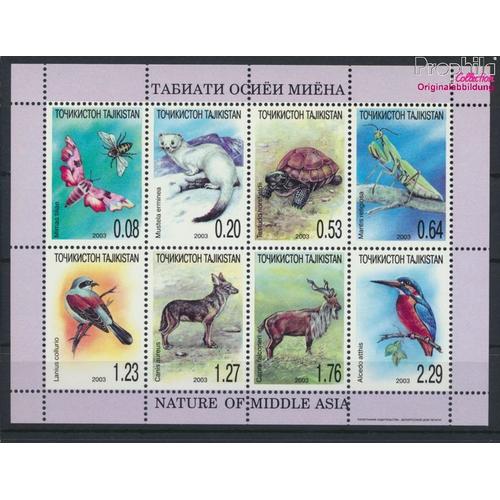 Tadjikistan 302a-309a Feuille Miniature (Complte Edition) Neuf Avec (9662648