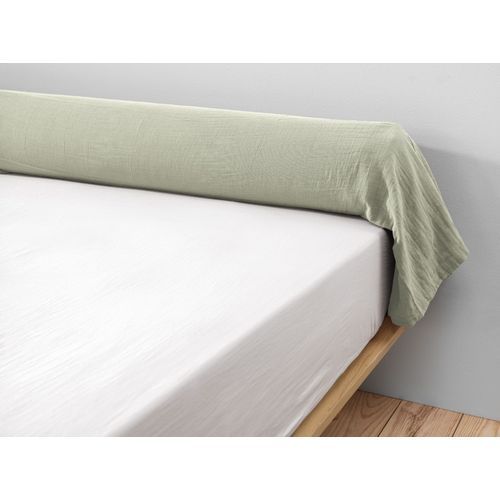 Taie De Traversin 85x185 Cm Gaze De Coton Gaa Vert D'eau
