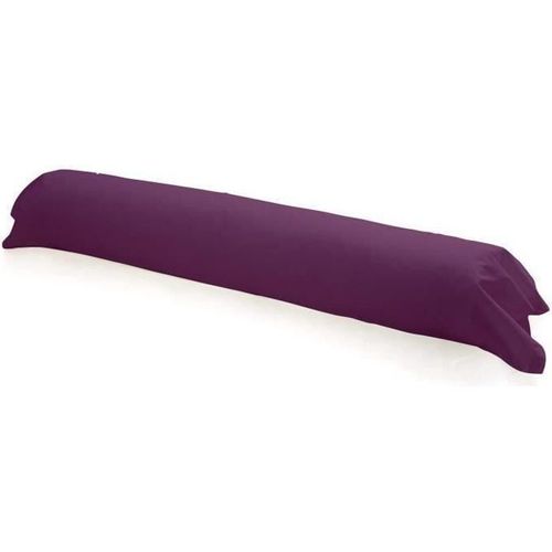 Taie De Traversin Coton Intimity Unie Rectangle Deep Purple