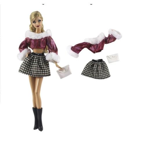Taille 13 Vtements De Poupe Barbie, Accessoires De Poupe (Chaussures Non Incluses), Nouvelle Mode