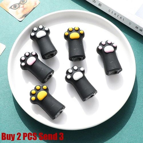 Taille-Crayon Design De Mode Pour coliers, Mignon, Patte De Chat, Mode, Mini Taille-Crayon D'criture, Achetez 2 Pices, Envoyez 3